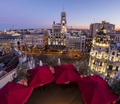A 360-degree terrace in Madrid