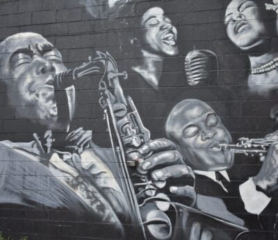 jazz mural
