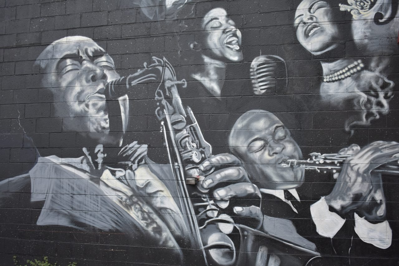 jazz mural