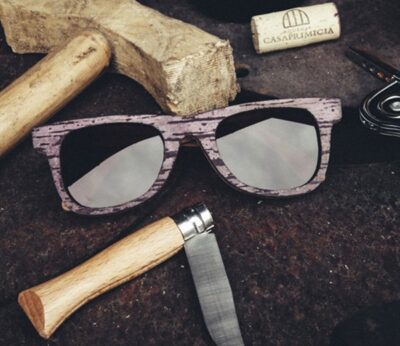 ARDO: las gafas de madera que proceden del vino
