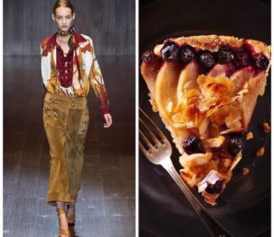 Gucci (y su color tierra) en una tarta