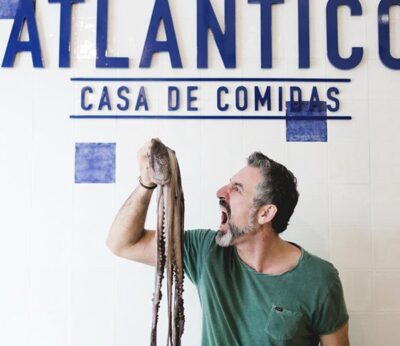 Pepe Solla trae a Madrid la despensa del Atlántico