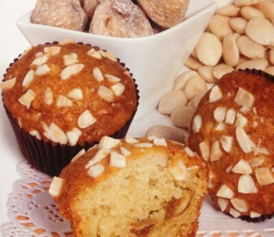Muffins de higo y almendra