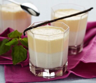 Mousse de piña natural