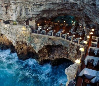 The Cave Summer, el restaurante-cueva de Italia
