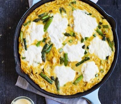 Frittata con espárragos