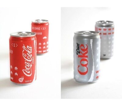 Latas de Coca-Cola inspiradas en videojuegos