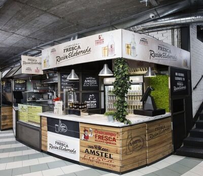 La cervecería ‘pop up’ del Mercado de San Ildefonso