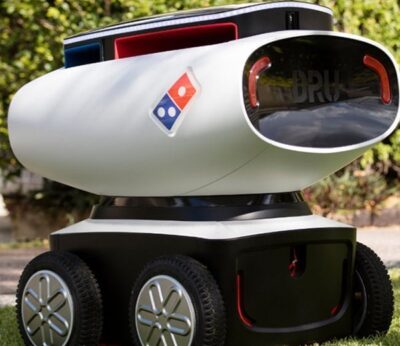 Domino’s Pizza crea el primer repartidor de pizza, ¡y es un robot!