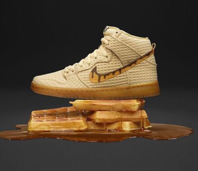 ¿El último diseño de Nike? Unas sneakers inspiradas en gofres con pollo frito