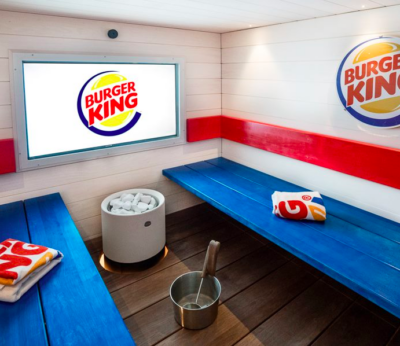 ¿Lo último de Burger King? Una sauna