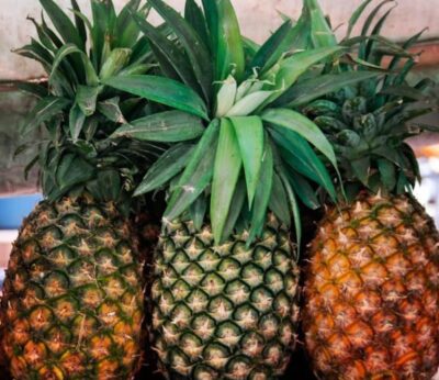 Granizado de piña y canela