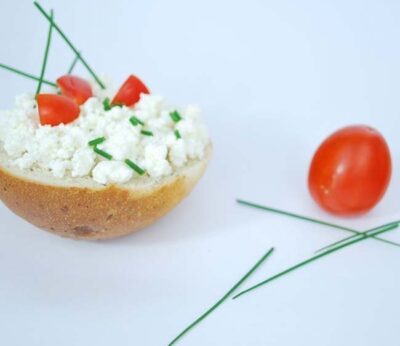 Receta: bocadito de queso y cherry