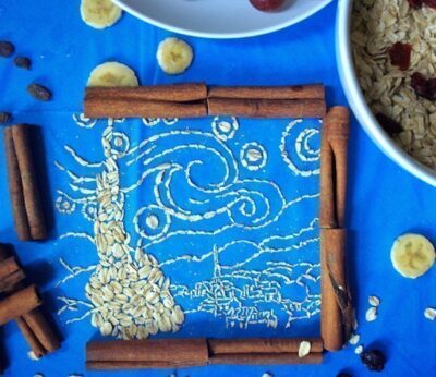Copos de avena: el ingrediente esencial de estas obras de arte