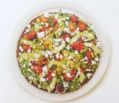 Receta: crep fría de verduras