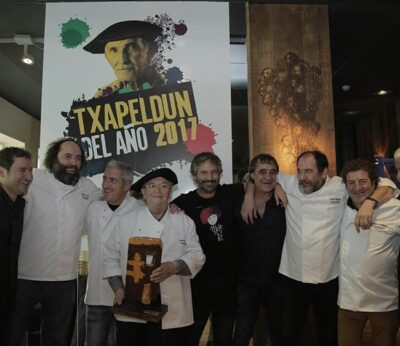 Juan Mari Arzak recibe el Txapeldun del año 2017