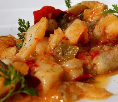 Marmitako de bacalao