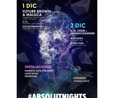 Revive las #AbsolutNights el próximo 1 y 2 de diciembre