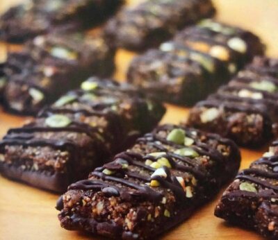 Receta: barritas energéticas de cacao