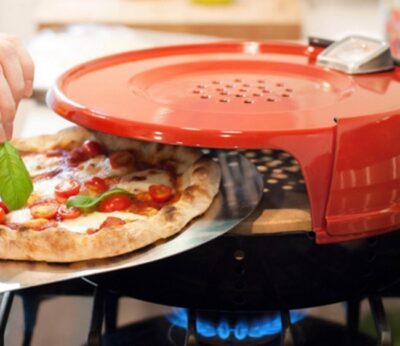 Pizzería Pronto es el hornillo que necesitabas para hacer pizza en horno de leña en casa