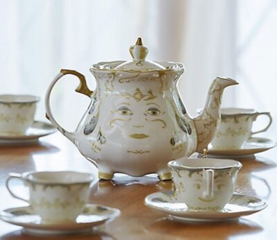 Disney pone a la venta un juego de piezas de té inspirado en  ‘La bella y la bestia’