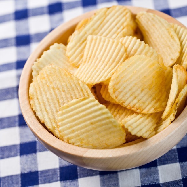 Receta de patatas fritas de bolsa