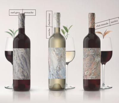 El primer vino con té del mundo se llama Poet