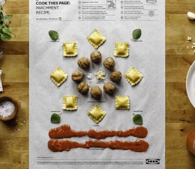 Ikea se lanza al mundo del recetario con ‘Cooking this page’, una guía para que cualquiera pueda cocinar