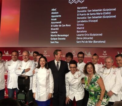 Las nuevas estrellas Michelin 2018