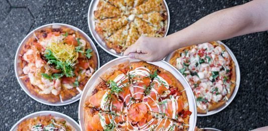 Pizza base coliflor