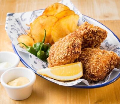 Fishgon, el fish&chips más británico del Mediterráneo