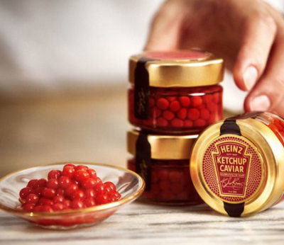 Heinz ha convertido el ketchup en caviar