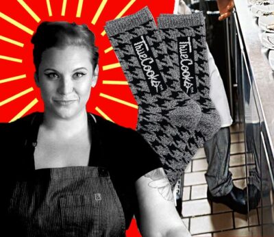 Los calcetines ideales para los chefs