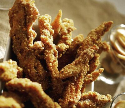 Sorprende a tus invitados con estos fingers de pollo 2.0