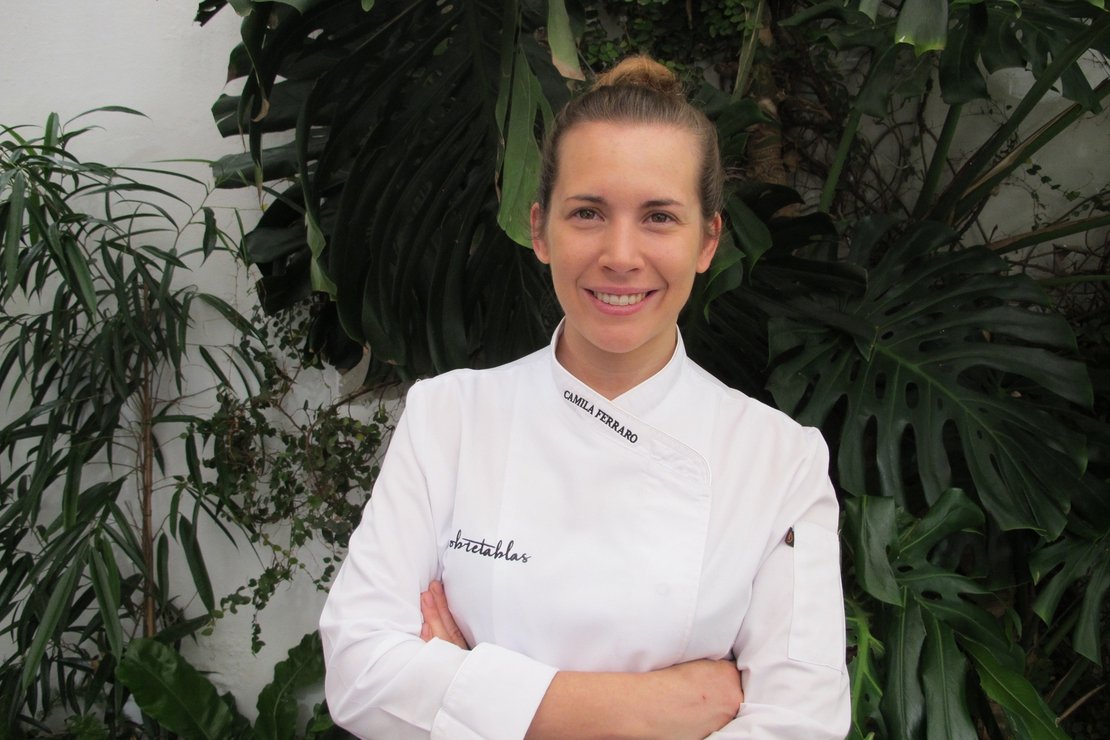 Camila Ferraro chef del restaurante 'Sobretablas' en Sevilla