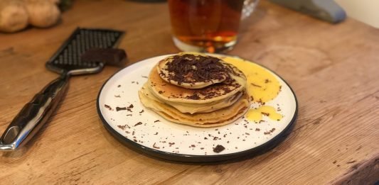 Tortitas-de avena y plátano