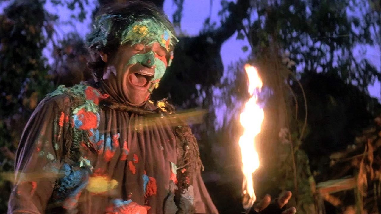 Robin Williams interpretando a Peter Pan en la película 'Hook'