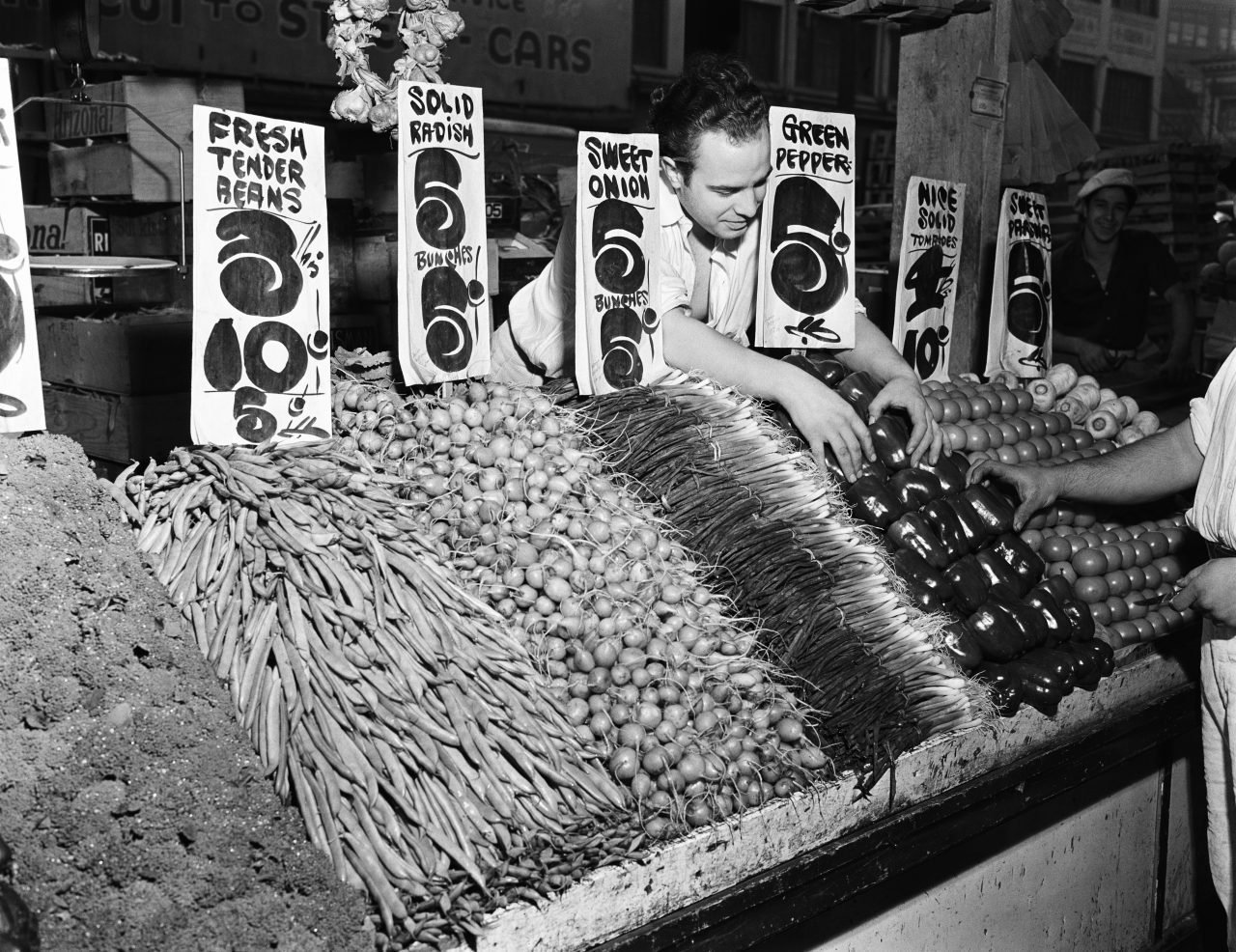 Mercado de verduras