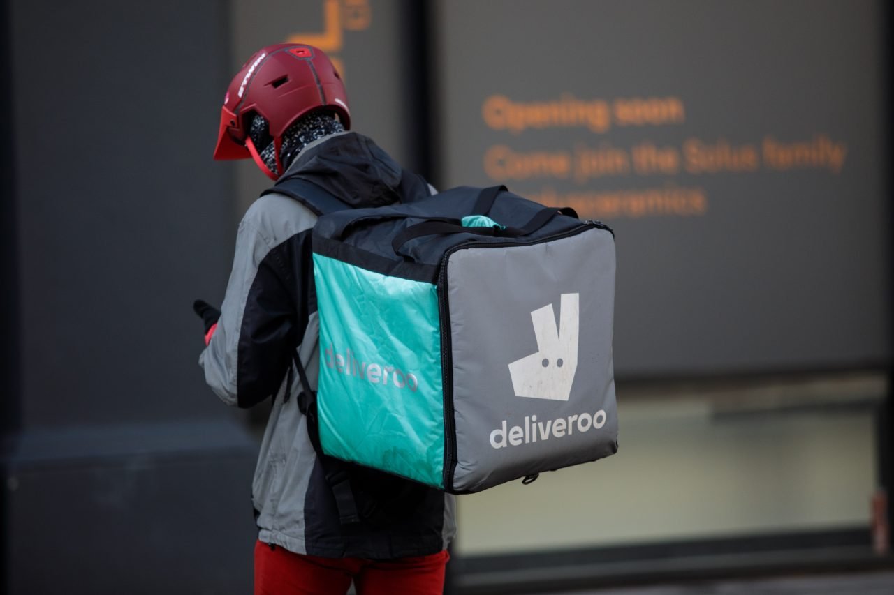 Repartidor de Deliveroo