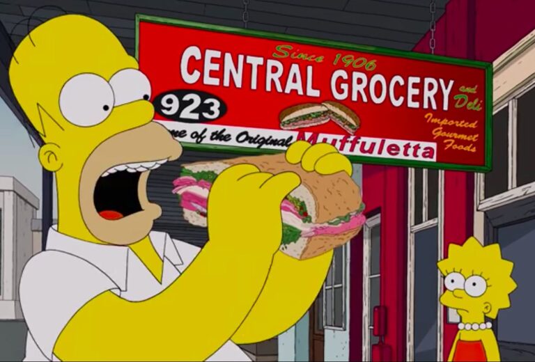 Los Simpson y su gastronomía pop