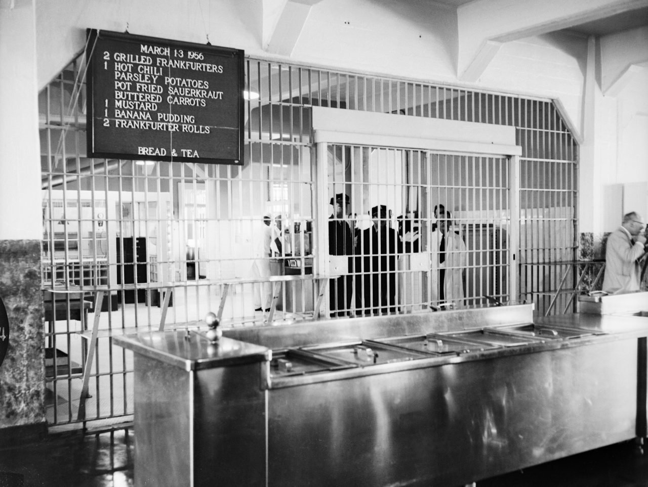 Cocina de la prisión de Alcatraz