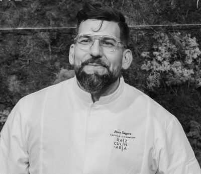 Retrato del chef Jesus Segura de Trivio, Cuenca
