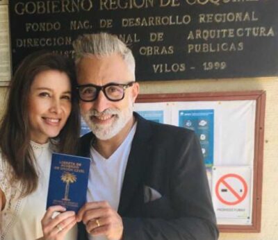 Sergi Arola se casa por sorpresa con su novia Francisca Laree