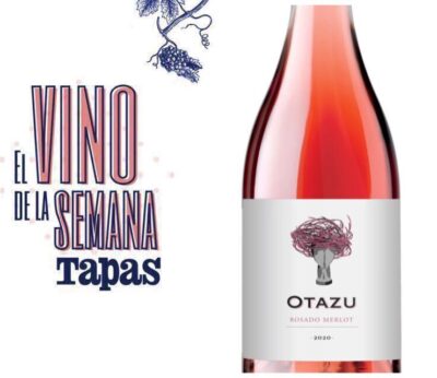 Otazu Rosado Merlot 2020, sedosidad frutal