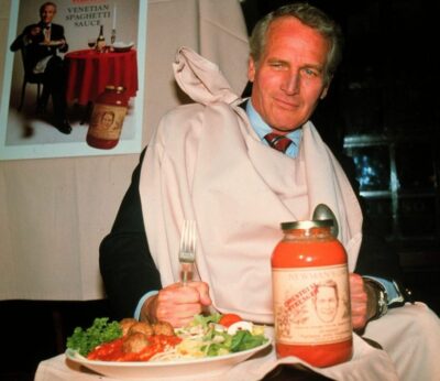 Paul Newman y su salsa Newman's Own