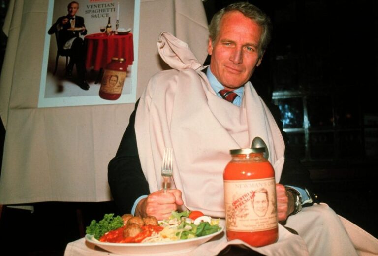 Paul Newman y su salsa Newman's Own