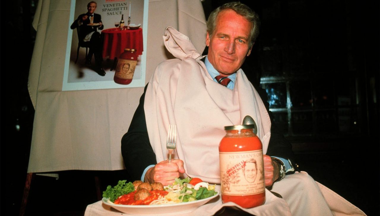 Paul Newman y su salsa Newman's Own