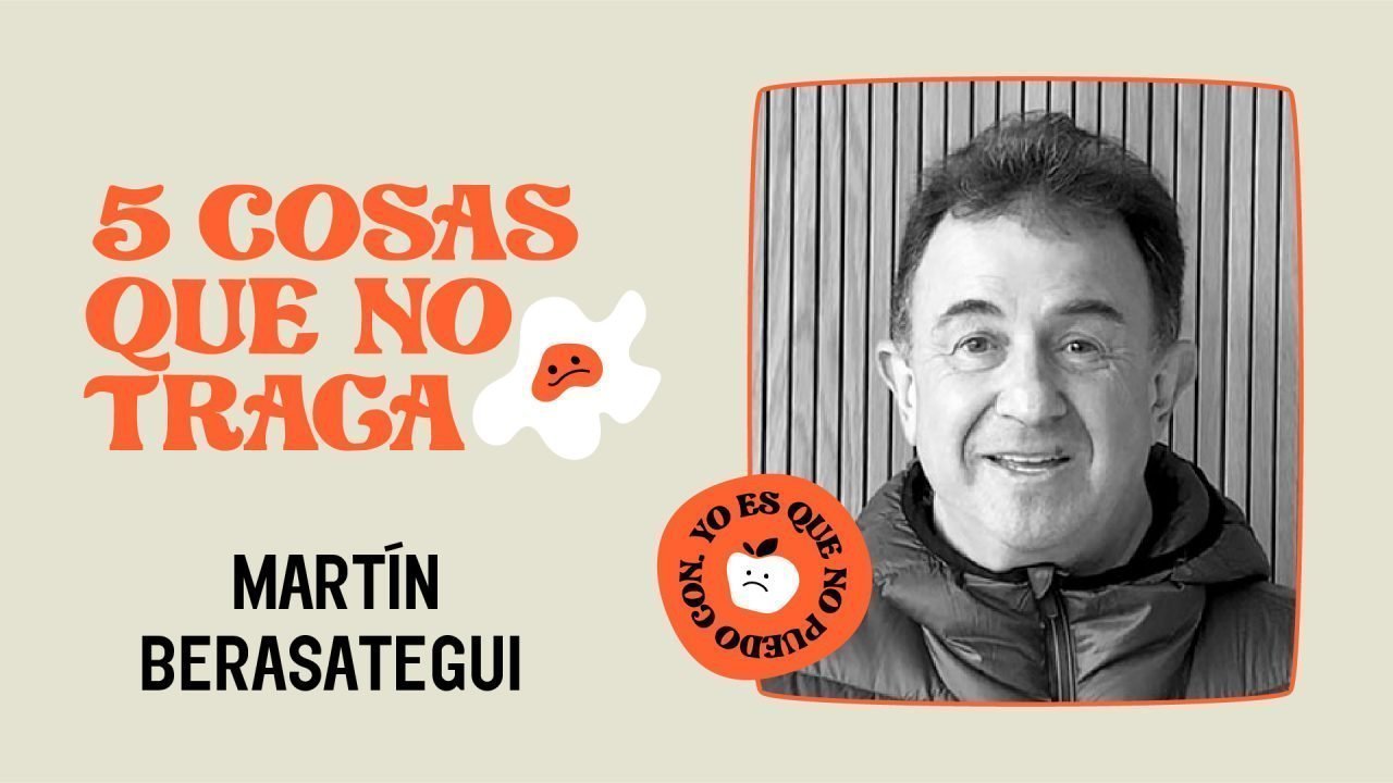 5 cosas que no traga... Martín Berasategui