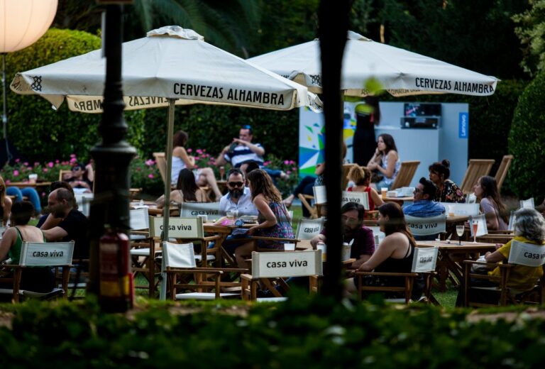 Espacio Village del Festival Jardins Pedralbes