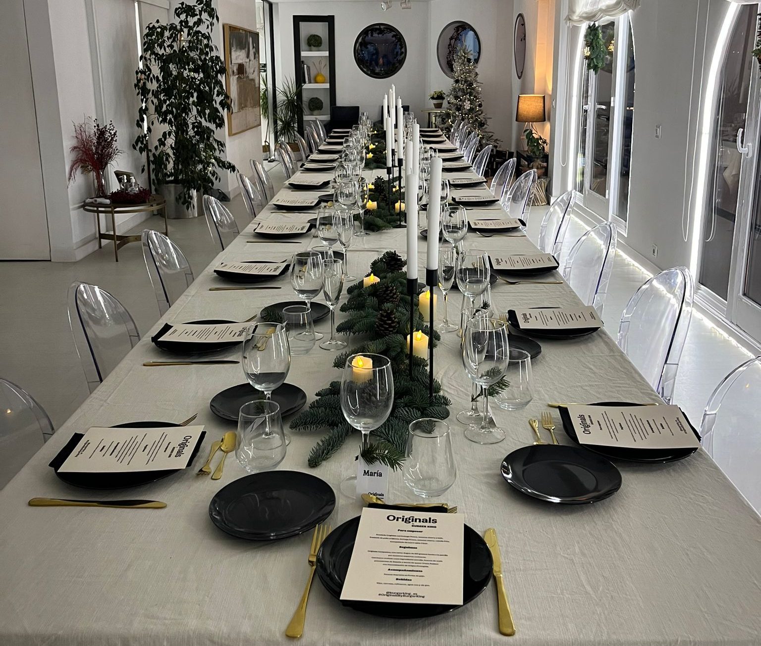 La noche en que Burger King se vistio de gala